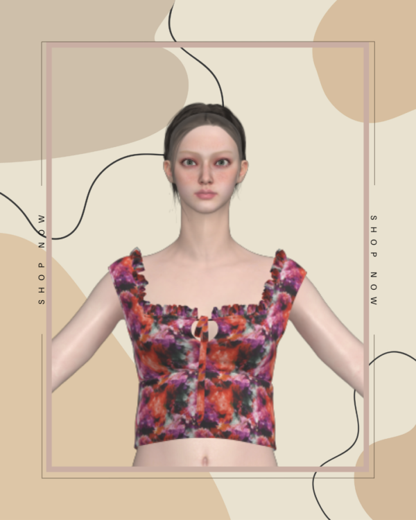 Top Dress Wanita Pola #2509 - Image 2